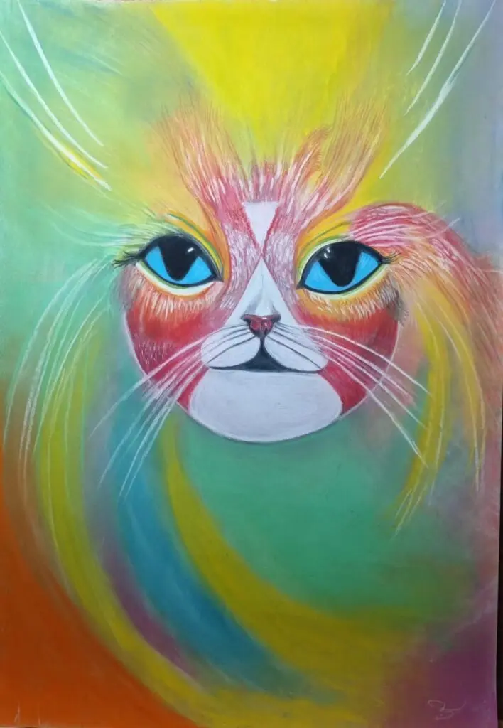Kat pastel
